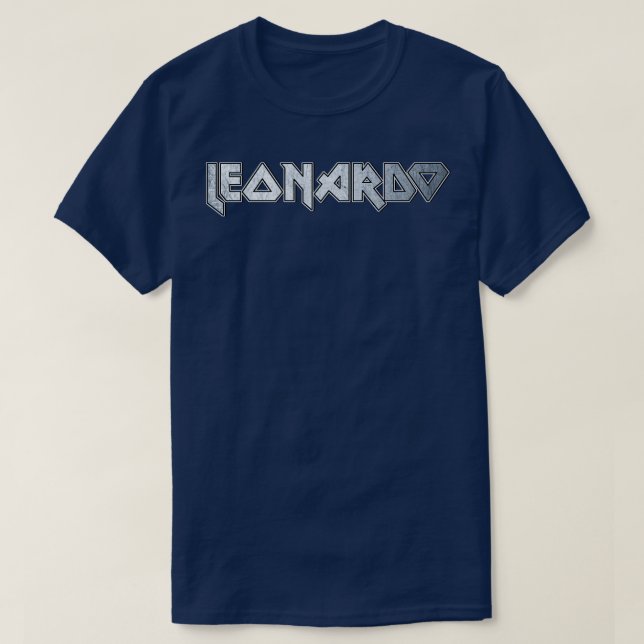 Heavy metal Leonardo T-Shirt (Design Front)