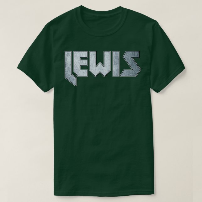 Heavy metal Lewis 1 T-Shirt (Design Front)