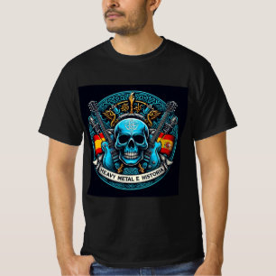 Heavy metal logo and history - Youtube T-Shirt