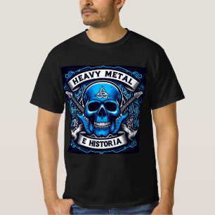 Heavy metal logo and history - Youtube T-Shirt