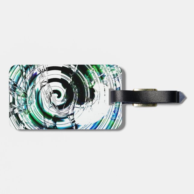 Heavy Metal Luggage Tag (Back Horizontal)