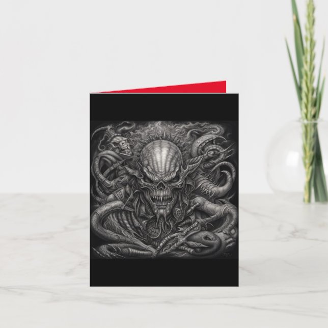 Heavy Metal Monster Card (Front)