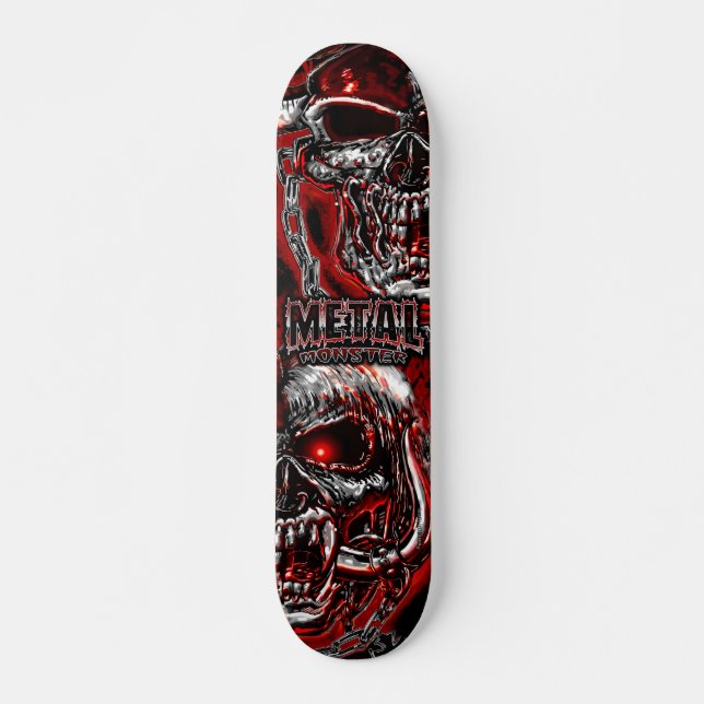 Heavy Metal Monster Skateboard (Front)