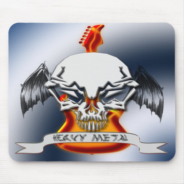 Heavy Metal Mouse Mat (Front)
