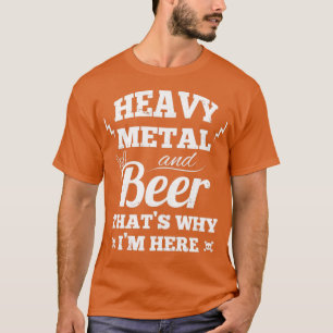 Heavy metal music and beer T-Shirt