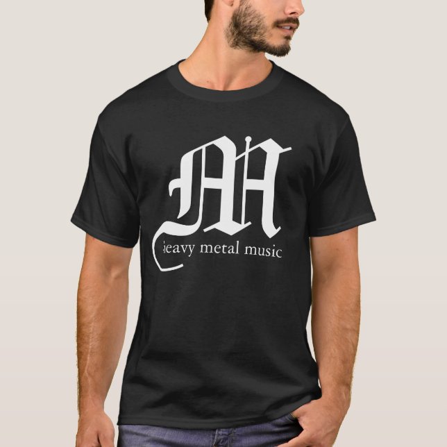 heavy metal music T-Shirt (Front)