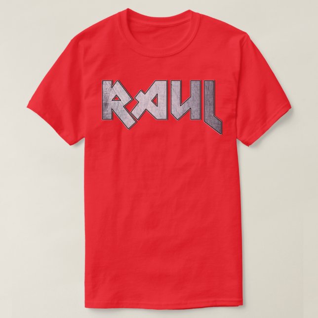 Heavy metal Raul T-Shirt (Design Front)