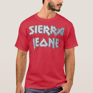 Heavy metal Sierra Leone T-Shirt
