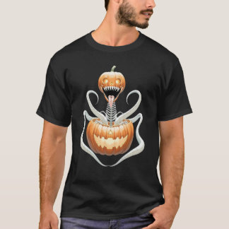 Heavy Metal Skeletons and Skulls Halloween Art T-Shirt