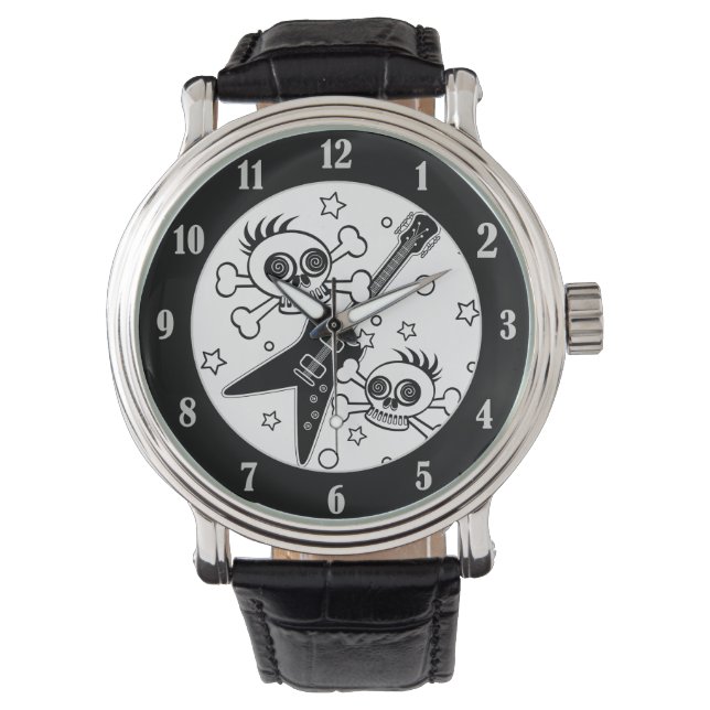 Heavy Metal Skulls Watch (Front)