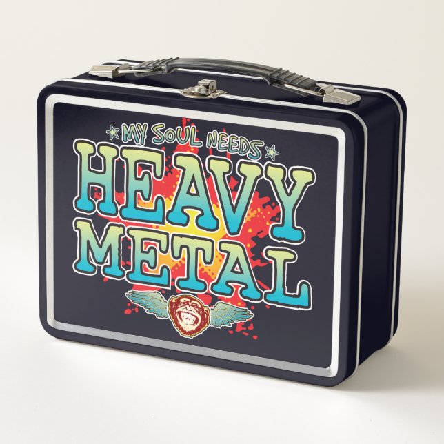 Heavy Metal Soul Lunch Box (Front)