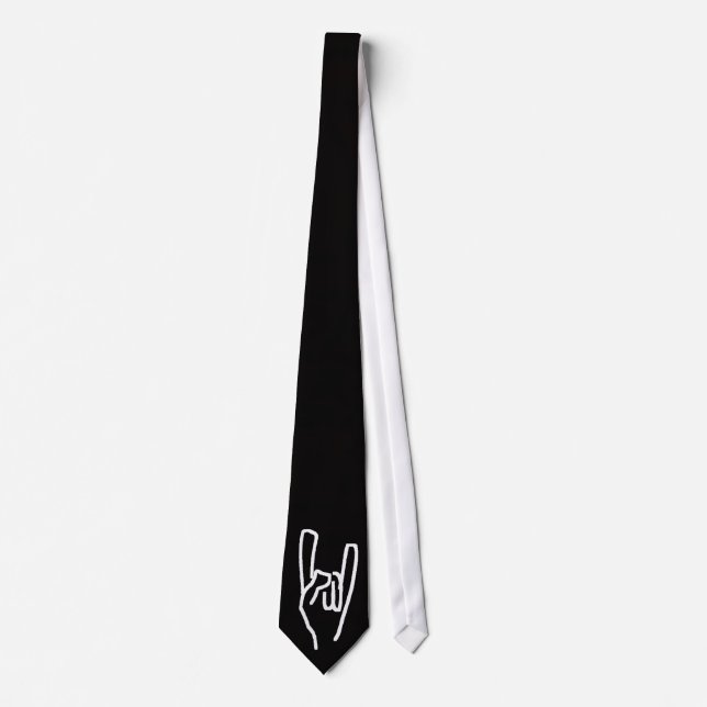 heavy metal tie (Front)