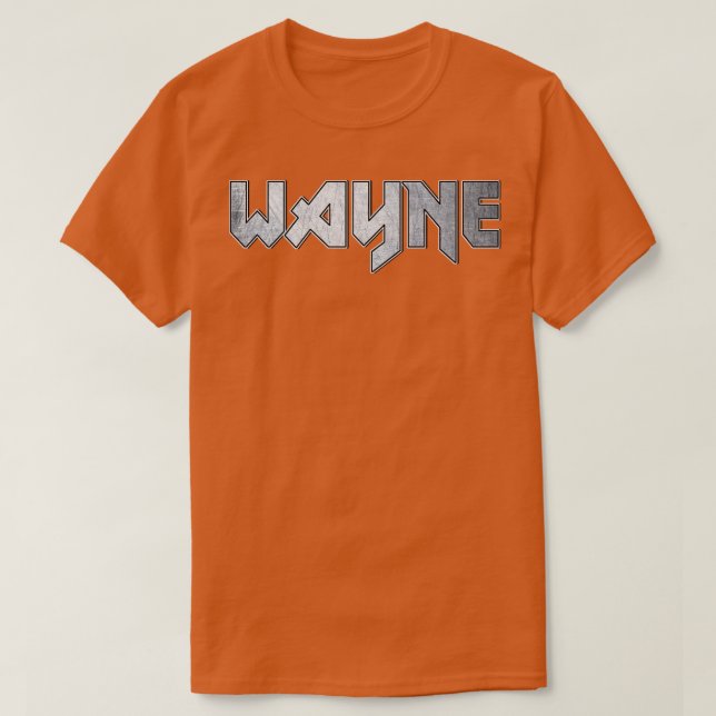 Heavy metal Wayne T-Shirt (Design Front)