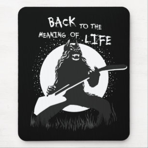 Heavy Metal Werewolf Mouse Mat
