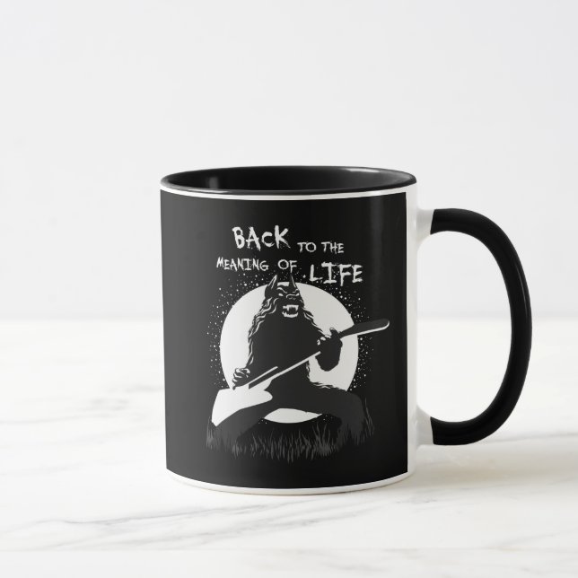 Heavy Metal Werewolf Mug (Right)