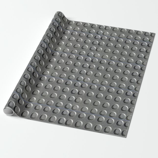 Heavy Metal Wrapping Paper (Unrolled)