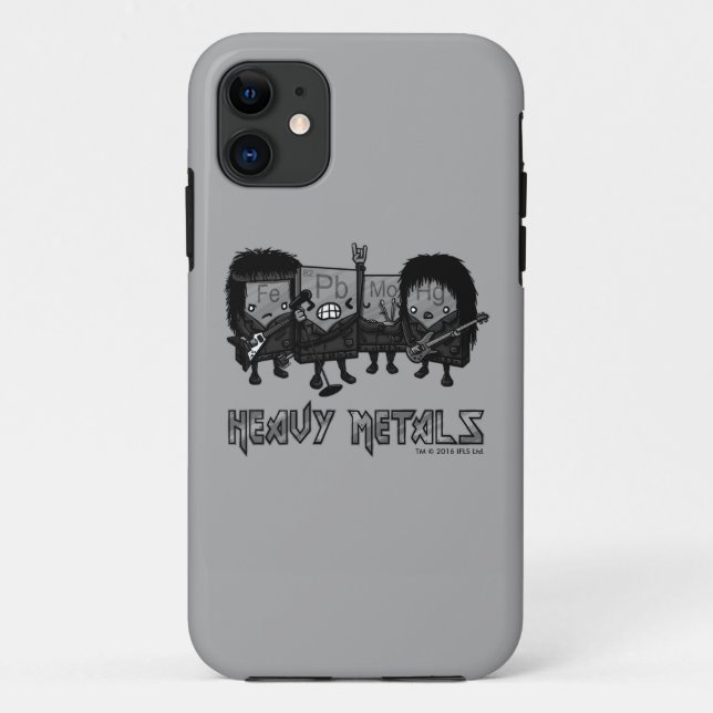 Heavy Metals Case-Mate iPhone Case (Back)