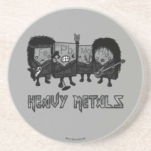 Heavy Metals Coaster (Front)
