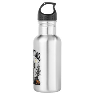Heavy Metals Halloween Graveyard Vector Design_1 532 Ml Water Bottle