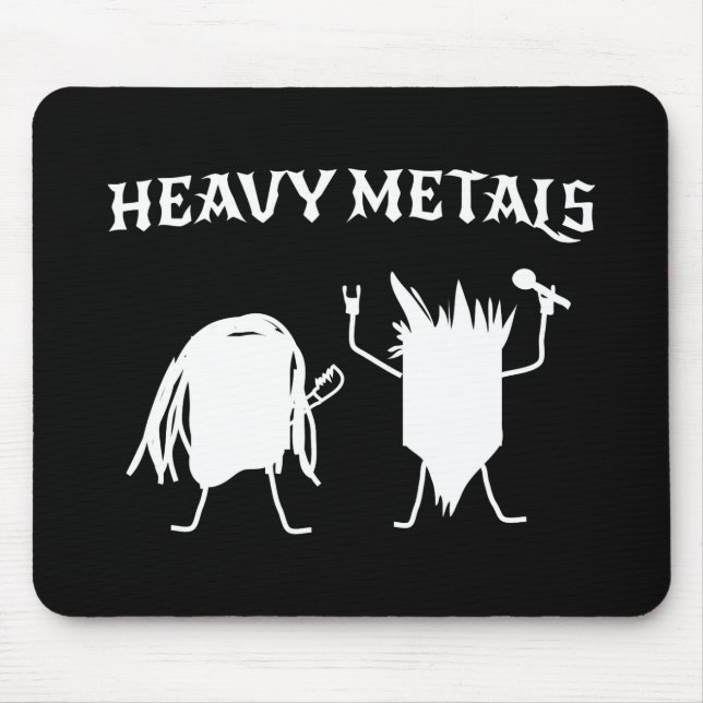 Heavy Metals Mouse Mat (Front)