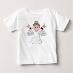 Heavy Music Loving Angel Baby T-Shirt