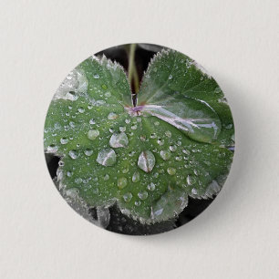 heavy rain 6 cm round badge