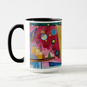 Heavy Red, 1924 by Wassily Kandinsky Mug