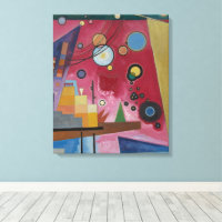 Heavy Red by Wassily Kandinsky