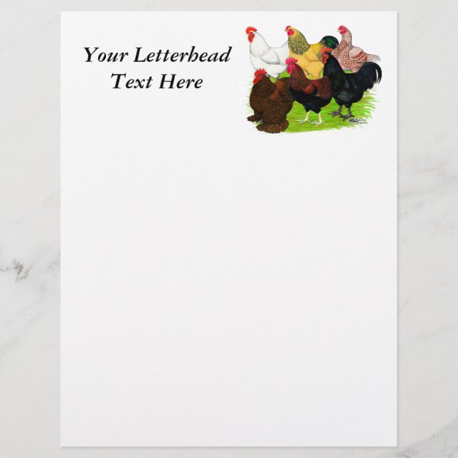 Heavy Rooster Assortment (Front)