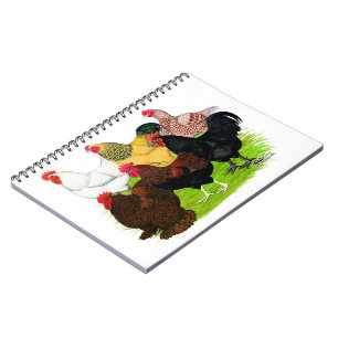 Heavy Rooster Assortment Notebook