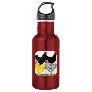 Heavy Rooster Chicken Quartet 532 Ml Water Bottle