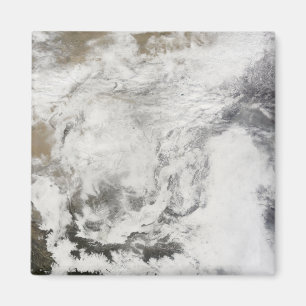 Heavy snowfall in China Magnet