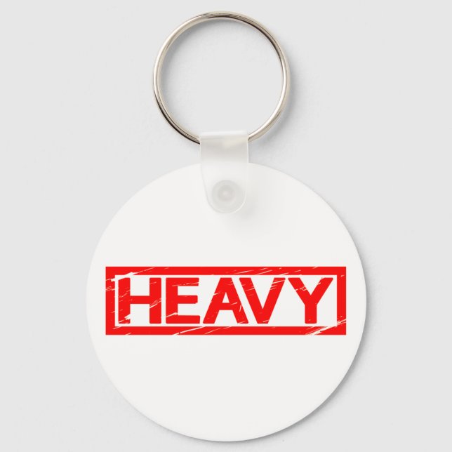 Heavy Stamp Key Ring (Front)