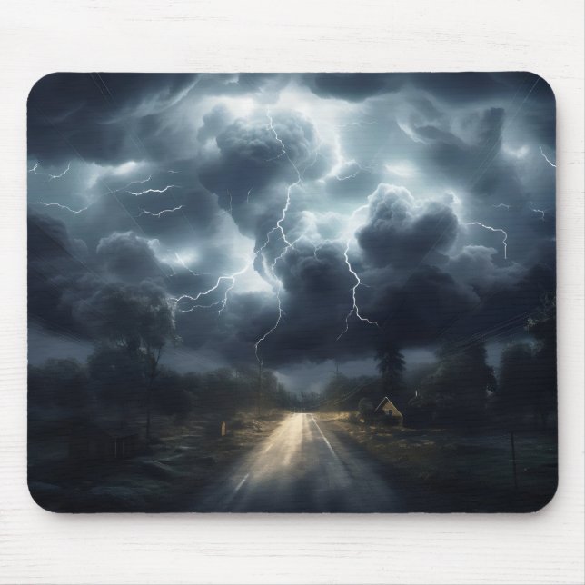 Heavy Storm Mouse Mat (Front)