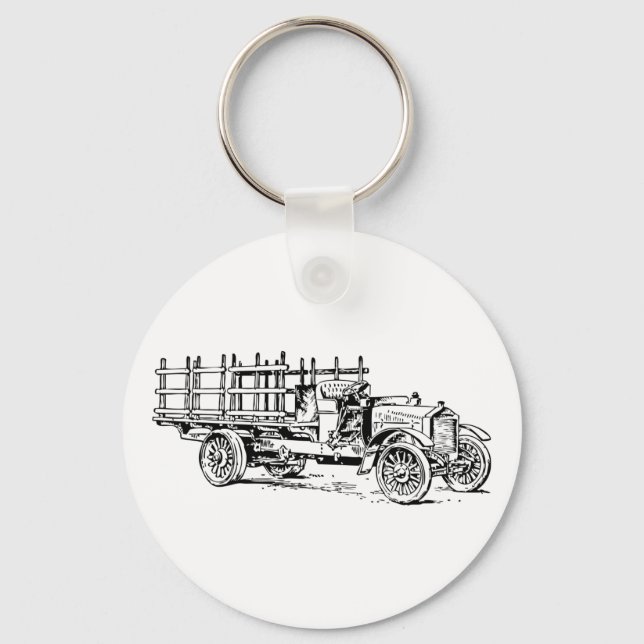 Heavy Truck Key Ring (Front)