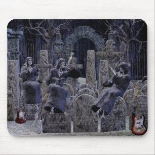Heavymetal buzz graveyard mousepad