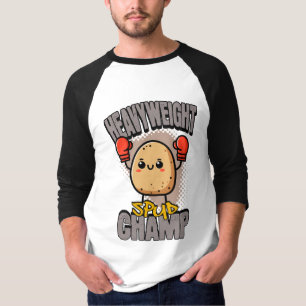 Heavyweight Spud Champ Boxing Potato T-Shirt