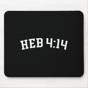 Heb 4_14 mouse mat
