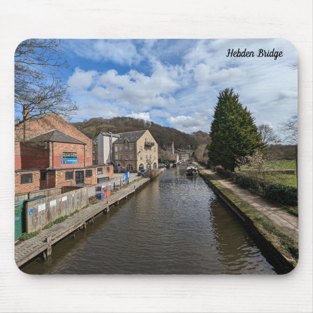 Hebden Bridge Mouse Mat (Front)
