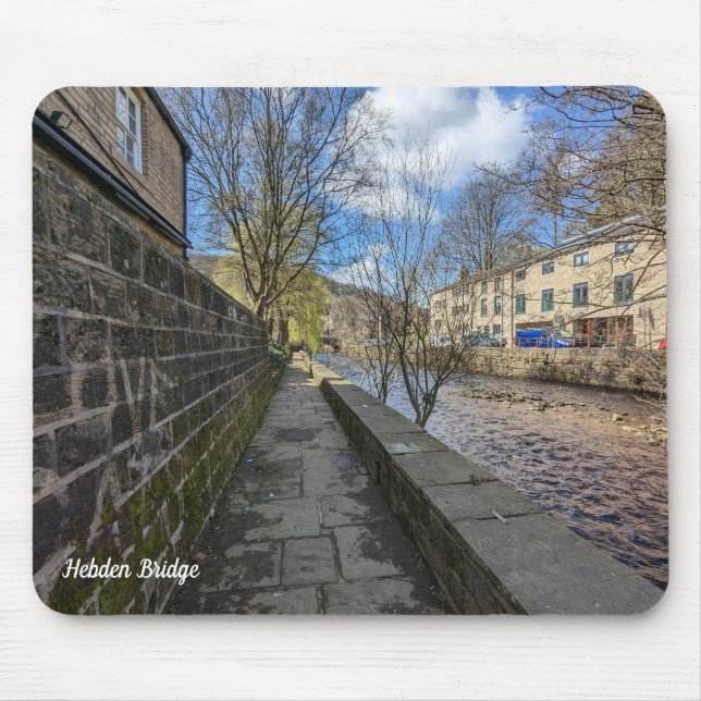 Hebden Bridge Mouse Mat (Front)