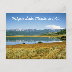 Hebgen Lake Montana Postcard