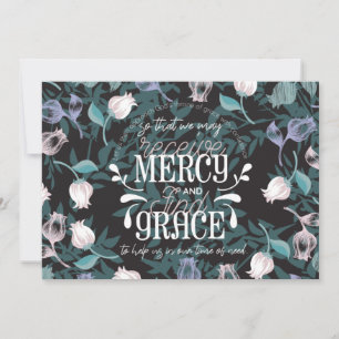 Hebrew 4:16 quotes black ver thank you card
