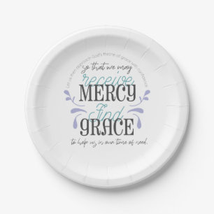 Hebrew 4:16 quotes paper plate