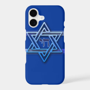 Hebrew Chai Jewish Star Of David