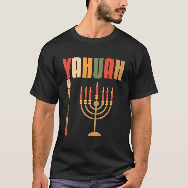 Hebrew Israelite Clothing For Women Judah Yahuah Y T-Shirt (Front)