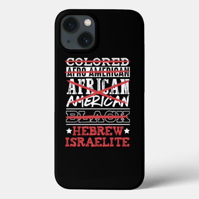 Hebrew Israelite IM Not Coloured African American Case-Mate iPhone Case (Back)