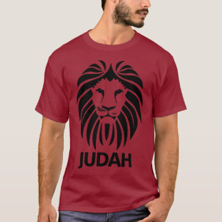 Hebrew Israelite Lion Of Judah in Black Tee