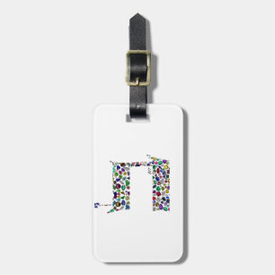 Hebrew Letter BET Luggage Tag