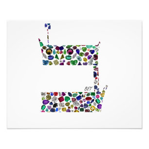 Hebrew Letter BET Photo Print