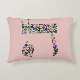 Hebrew Letter HEY Decorative Cushion